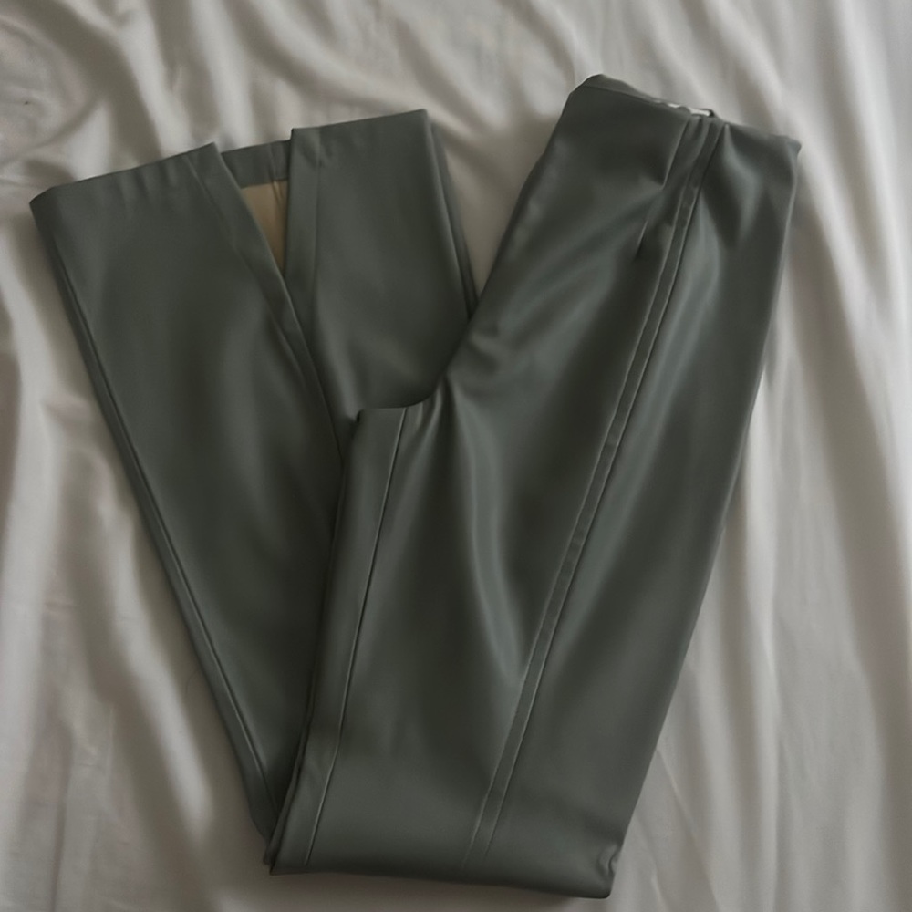 RARE Free People Vegan Leather Pants
